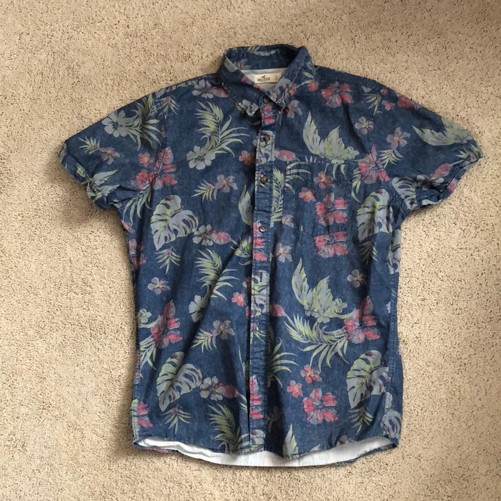 Short sleeve island shirt